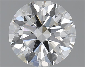 Picture of 1.70 Carats, Round with Excellent Cut, F Color, SI1 Clarity and Certified by GIA