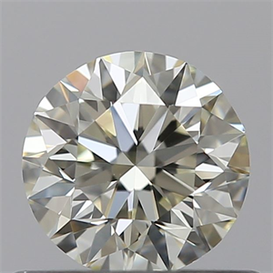 Picture of 0.50 Carats, Round with Excellent Cut, L Color, VVS1 Clarity and Certified by GIA