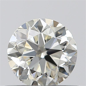 Picture of 0.50 Carats, Round with Very Good Cut, L Color, VVS2 Clarity and Certified by GIA