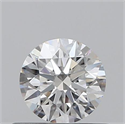 0.42 Carats, Round with Excellent Cut, G Color, VS1 Clarity and Certified by GIA