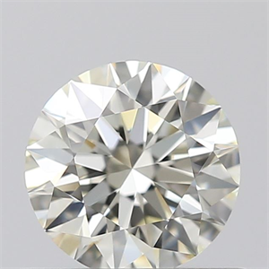 Picture of 0.50 Carats, Round with Excellent Cut, L Color, VVS1 Clarity and Certified by GIA