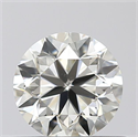 0.50 Carats, Round with Very Good Cut, L Color, VVS2 Clarity and Certified by GIA