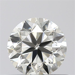 Picture of 0.50 Carats, Round with Very Good Cut, L Color, VVS2 Clarity and Certified by GIA