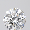 0.40 Carats, Round with Very Good Cut, D Color, VVS2 Clarity and Certified by GIA