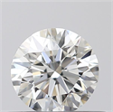 0.40 Carats, Round with Excellent Cut, I Color, VS1 Clarity and Certified by GIA