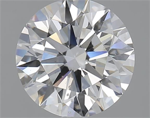 Picture of 1.80 Carats, Round with Excellent Cut, D Color, SI1 Clarity and Certified by GIA