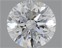 2.01 Carats, Round with Excellent Cut, F Color, SI2 Clarity and Certified by GIA