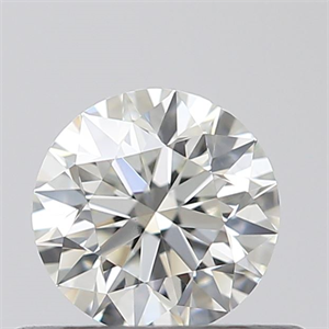 Picture of 0.40 Carats, Round with Excellent Cut, I Color, VS2 Clarity and Certified by GIA