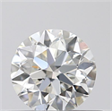 0.40 Carats, Round with Very Good Cut, H Color, VS2 Clarity and Certified by GIA