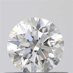 Picture of 0.41 Carats, Round with Excellent Cut, D Color, VS2 Clarity and Certified by GIA