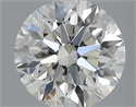 0.40 Carats, Round with Excellent Cut, H Color, VVS1 Clarity and Certified by GIA