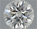 0.40 Carats, Round with Excellent Cut, J Color, VS2 Clarity and Certified by GIA