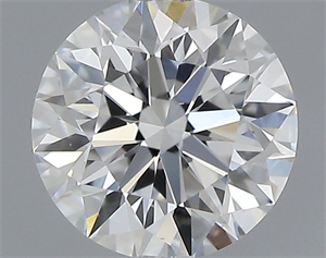 Picture of 0.40 Carats, Round with Excellent Cut, D Color, VS2 Clarity and Certified by GIA