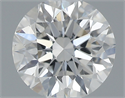 0.40 Carats, Round with Excellent Cut, D Color, VS1 Clarity and Certified by GIA