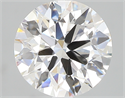 3.00 Carats, Round with Excellent Cut, F Color, VS1 Clarity and Certified by GIA