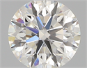 0.41 Carats, Round with Excellent Cut, I Color, VVS2 Clarity and Certified by GIA