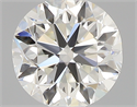 0.40 Carats, Round with Very Good Cut, I Color, VVS2 Clarity and Certified by GIA