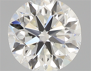 Picture of 0.40 Carats, Round with Very Good Cut, I Color, VVS2 Clarity and Certified by GIA