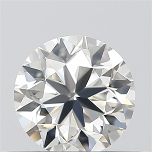 Picture of 0.40 Carats, Round with Very Good Cut, I Color, VVS2 Clarity and Certified by GIA