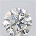 0.40 Carats, Round with Excellent Cut, I Color, VS1 Clarity and Certified by GIA