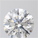 1.61 Carats, Round with Excellent Cut, E Color, VVS1 Clarity and Certified by GIA