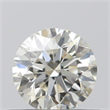 0.40 Carats, Round with Excellent Cut, J Color, VS1 Clarity and Certified by GIA