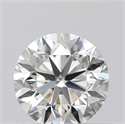 0.40 Carats, Round with Very Good Cut, I Color, VVS2 Clarity and Certified by GIA