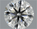 0.40 Carats, Round with Very Good Cut, K Color, VVS2 Clarity and Certified by GIA