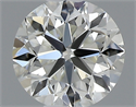 0.40 Carats, Round with Very Good Cut, K Color, VVS2 Clarity and Certified by GIA