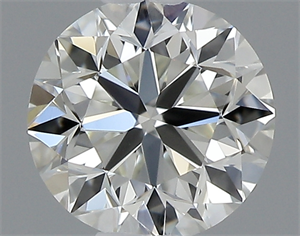 Picture of 0.40 Carats, Round with Very Good Cut, K Color, VVS2 Clarity and Certified by GIA