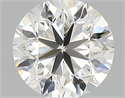 0.40 Carats, Round with Very Good Cut, I Color, VVS2 Clarity and Certified by GIA