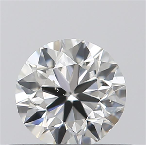 Picture of 0.40 Carats, Round with Very Good Cut, F Color, SI1 Clarity and Certified by GIA