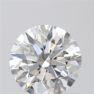 Picture of 0.43 Carats, Round with Excellent Cut, D Color, VS2 Clarity and Certified by GIA