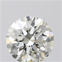 0.43 Carats, Round with Excellent Cut, K Color, VVS2 Clarity and Certified by GIA