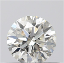 0.40 Carats, Round with Excellent Cut, J Color, VS1 Clarity and Certified by GIA