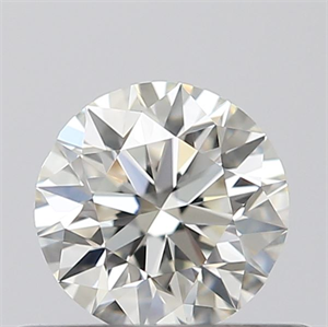 Picture of 0.40 Carats, Round with Excellent Cut, J Color, VS1 Clarity and Certified by GIA