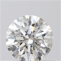 0.41 Carats, Round with Excellent Cut, F Color, VS2 Clarity and Certified by GIA