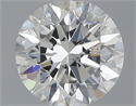 0.50 Carats, Round with Very Good Cut, I Color, SI2 Clarity and Certified by GIA