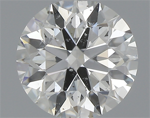 Picture of 0.56 Carats, Round with Excellent Cut, J Color, SI2 Clarity and Certified by GIA