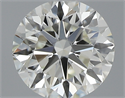 0.50 Carats, Round with Very Good Cut, K Color, VVS2 Clarity and Certified by GIA