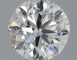 Picture of 0.40 Carats, Round with Very Good Cut, H Color, SI1 Clarity and Certified by GIA