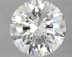 Picture of 2.00 Carats, Round with Very Good Cut, I Color, IF Clarity and Certified by GIA