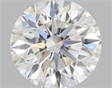 0.42 Carats, Round with Excellent Cut, I Color, SI1 Clarity and Certified by GIA