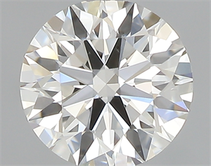 Picture of 0.41 Carats, Round with Excellent Cut, I Color, SI1 Clarity and Certified by GIA