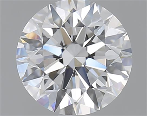 Picture of 1.51 Carats, Round with Excellent Cut, D Color, VVS2 Clarity and Certified by GIA