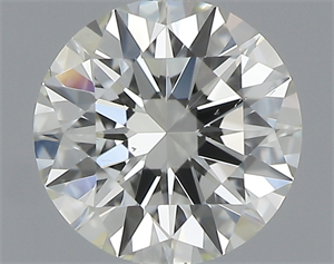 Picture of 0.55 Carats, Round with Excellent Cut, K Color, SI1 Clarity and Certified by GIA