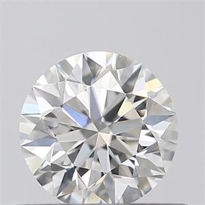 Picture of 0.44 Carats, Round with Excellent Cut, E Color, VS2 Clarity and Certified by GIA