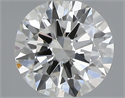 0.40 Carats, Round with Very Good Cut, I Color, VS2 Clarity and Certified by GIA