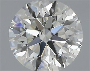 Picture of 0.40 Carats, Round with Excellent Cut, J Color, VS2 Clarity and Certified by GIA