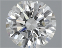 0.40 Carats, Round with Excellent Cut, G Color, VS2 Clarity and Certified by GIA